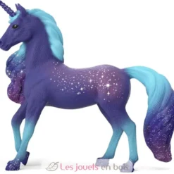 Étalon Licorne arc en ciel Galaxy violet - Schleich