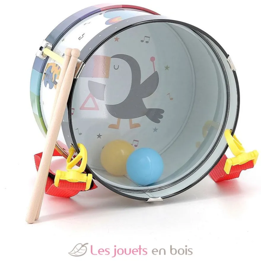 Tambour arc-en-ciel Andy Westface - Vilac