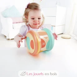 Tambour de bébé turquoise - De 6 à 36 mois - Hape