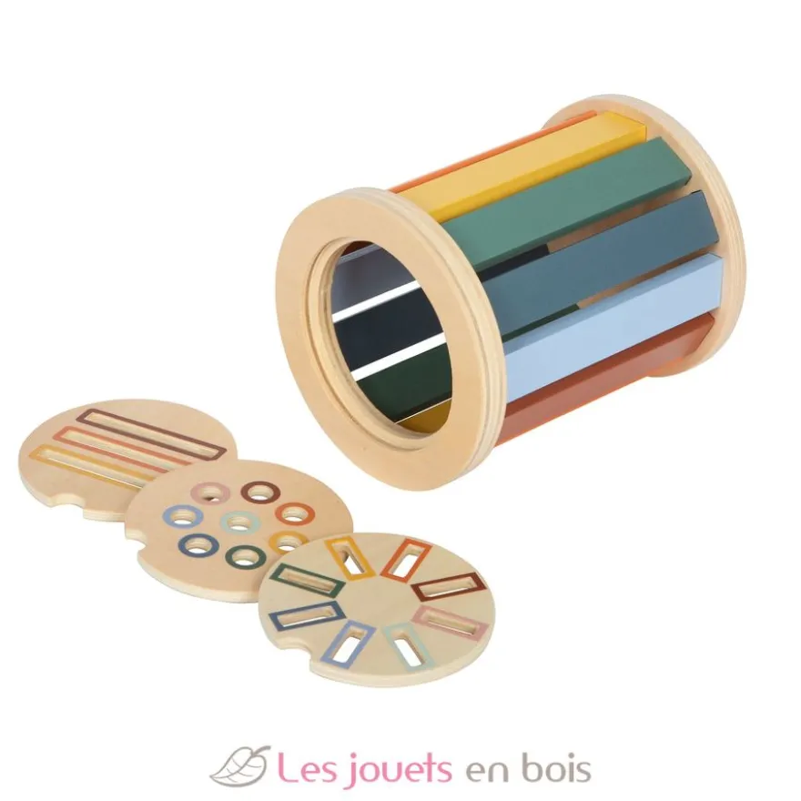 Tambour de tri Montessori en bois - Small foot