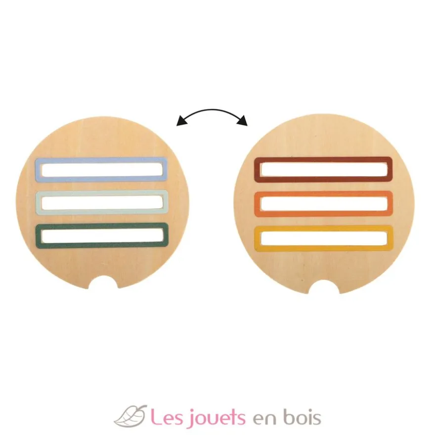 Tambour de tri Montessori en bois - Small foot