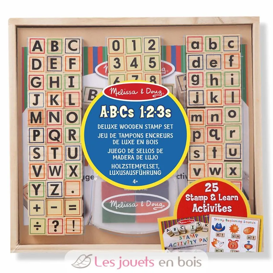 Tampons encreurs ABC 123 - Melissa & Doug