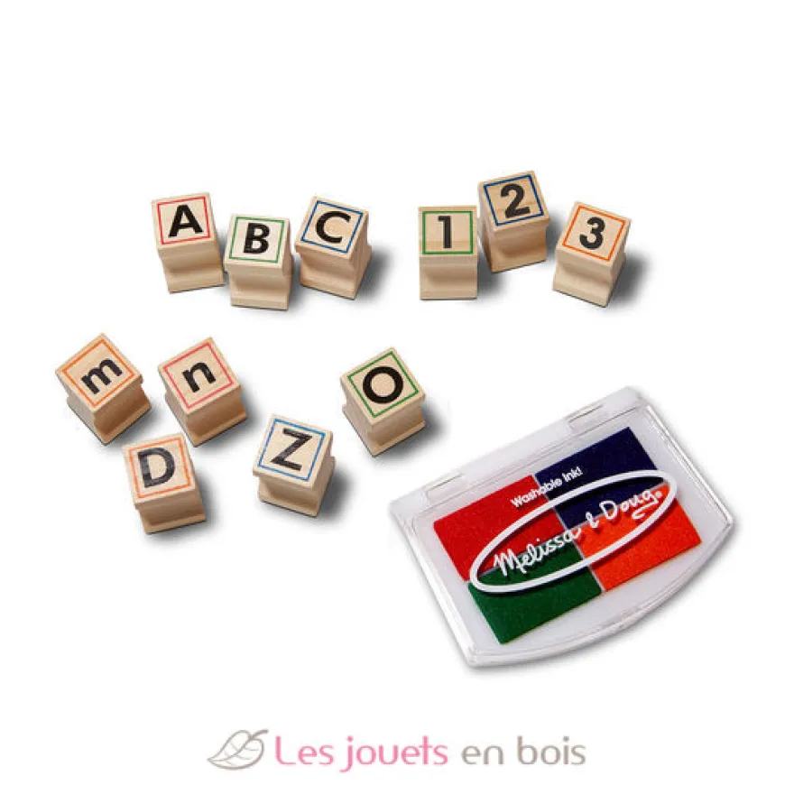 Tampons encreurs ABC 123 - Melissa & Doug