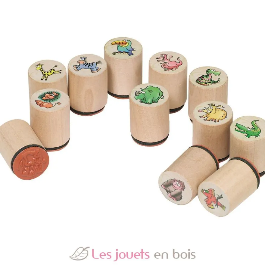 Tampons encreurs animaux - Goki