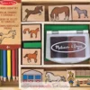 Tampons encreurs Chevaux - Melissa & Doug