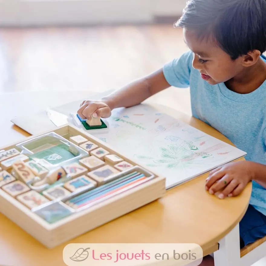 Tampons encreurs Forêt Tropicale - Melissa & Doug