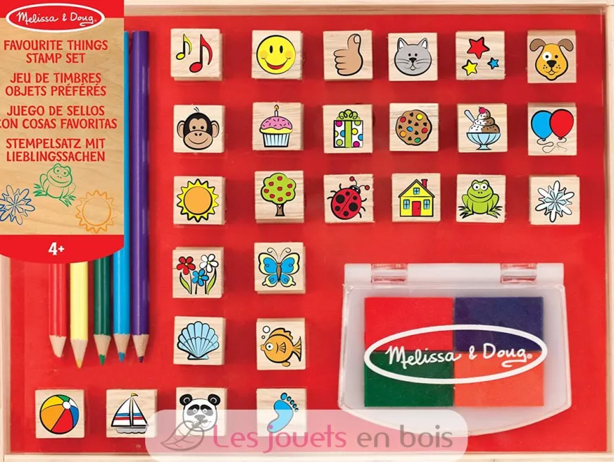 Tampons encreurs Objets préférés - Melissa & Doug