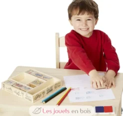 Tampons encreurs Véhicules - Melissa & Doug