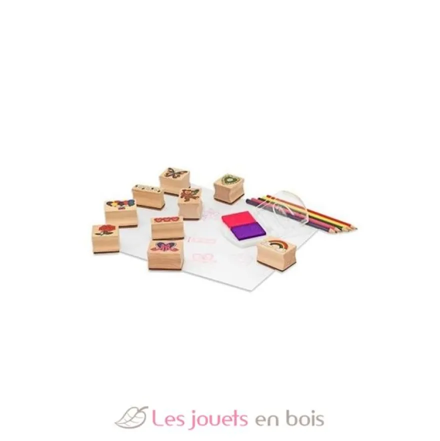 Tampons fête amour et amitié - Melissa & Doug