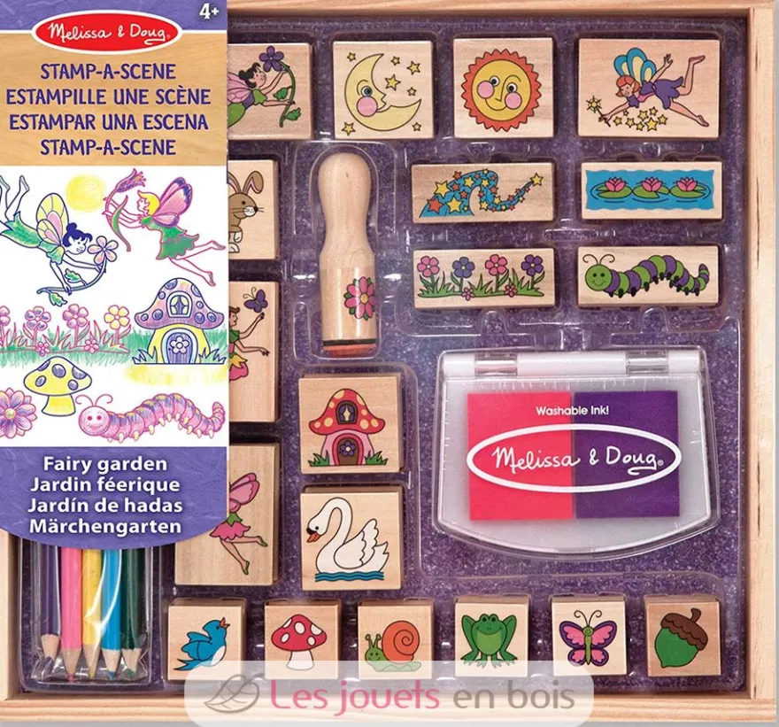 Tampons Jardin féerique - Melissa & Doug