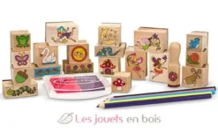 Tampons Jardin féerique - Melissa & Doug