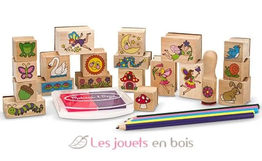 Tampons Jardin féerique - Melissa & Doug