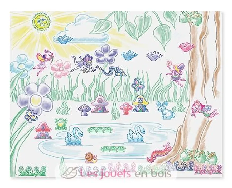 Tampons Jardin féerique - Melissa & Doug