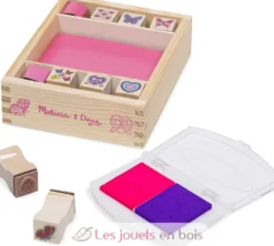 Tampons Papillons et Coeurs - Melissa & Doug