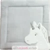 Tapidou Licorne gris et argent - Doudou et Compagnie