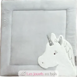 Tapidou Licorne gris et argent - Doudou et Compagnie