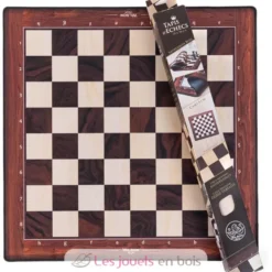 Tapis d'échecs en néoprène 50 cm - Wilson Jeux