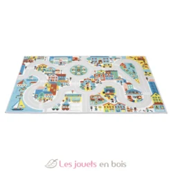 Tapis de jeu avec circuit Ville - Janod