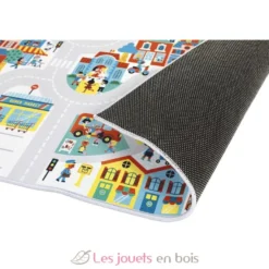 Tapis de jeu avec circuit Ville - Janod