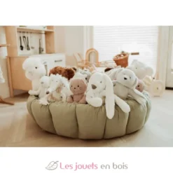 Tapis de jeu bébé coton bio Bloom Meadow Green - Play and Go