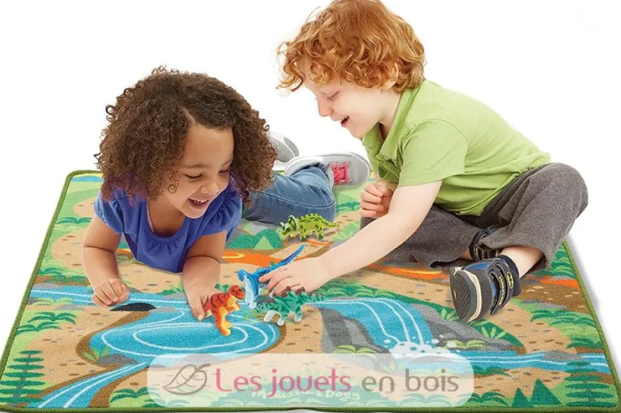 Tapis de jeu décor préhistorique - Melissa & Doug
