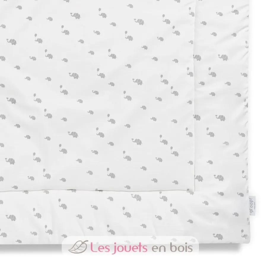 Tapis de jeu Eléphants gris Gloop