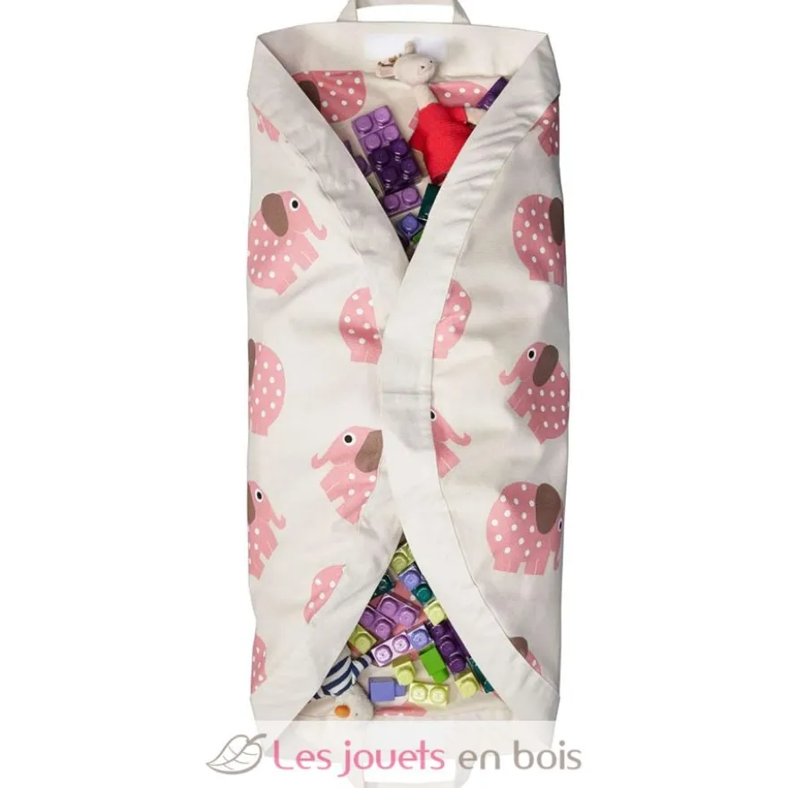 Tapis de jeu éléphant rose - 3 Sprouts