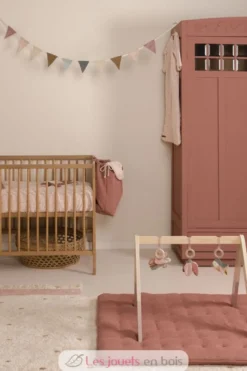 Tapis de parc Pure Pink Blush, rose - Little Dutch