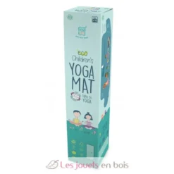 Tapis de yoga enfant vert Buki