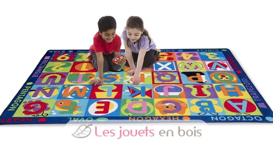 Tapis géant ABC-123 - Melissa & Doug