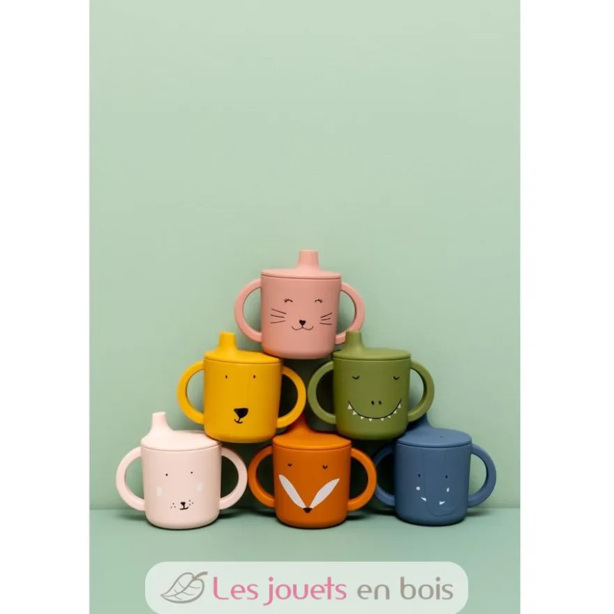 Tasse d'apprentissage en silicone Mr Dino - Trixie
