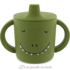 Tasse d'apprentissage en silicone Mr Dino - Trixie