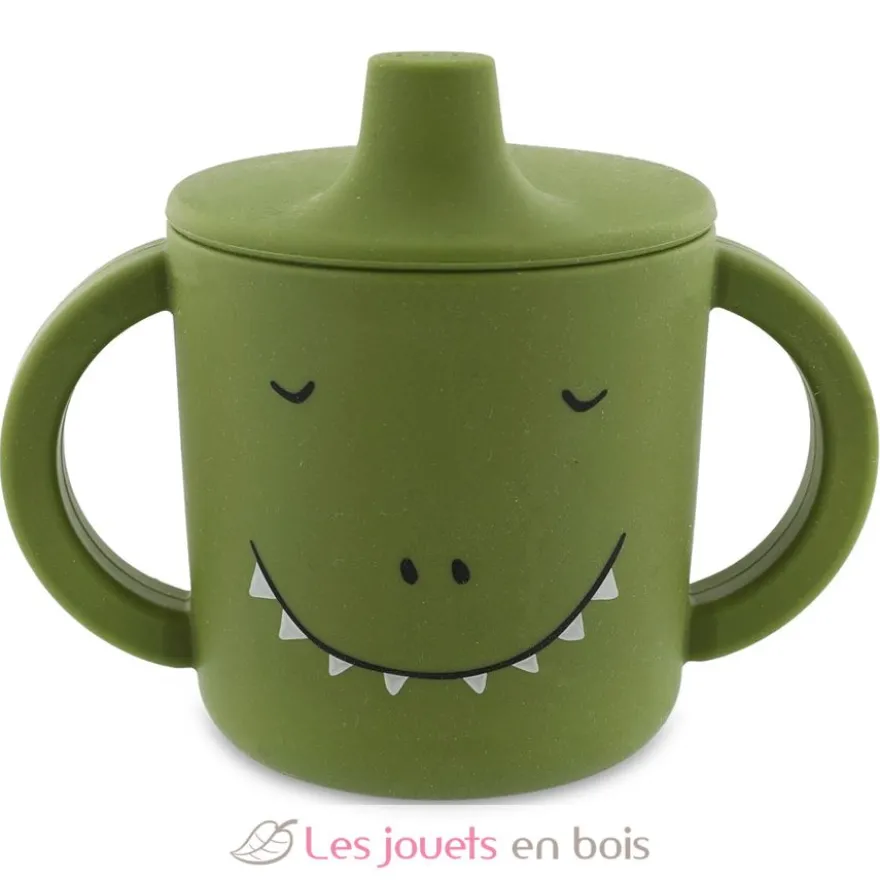 Tasse d'apprentissage en silicone Mr Dino - Trixie
