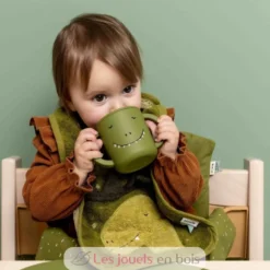 Tasse d'apprentissage en silicone Mr Dino - Trixie