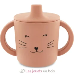 Tasse d'apprentissage en silicone Mrs Cat - Trixie
