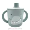 Tasse d'apprentissage en silicone Mr Shark - Trixie