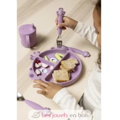 Tasse d'apprentissage en silicone Mrs Peacock - Trixie