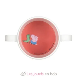 Tasse deux anses avec bec amovible Elmer bleu - Petit Jour