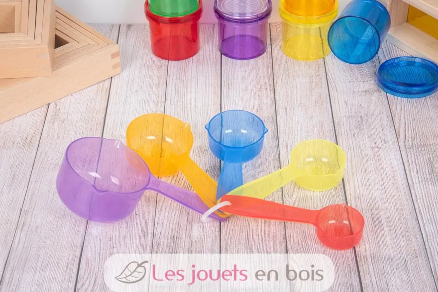 Tasses à mesurer translucides - TickiT