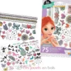 75 Tattoos lavables Paillettes - Buki France