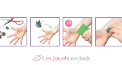 75 Tattoos lavables Paillettes - Buki France