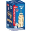 Tecap Classic 100 pièces - Planchettes de construction en bois - Jeujura