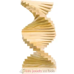 Tecap Classic 200 pièces - Planchettes de construction en bois - Jeujura