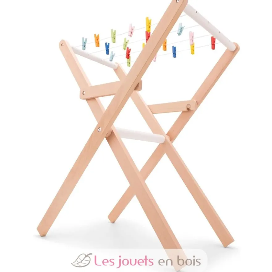 Étendoir à linge en bois - New Classic Toys