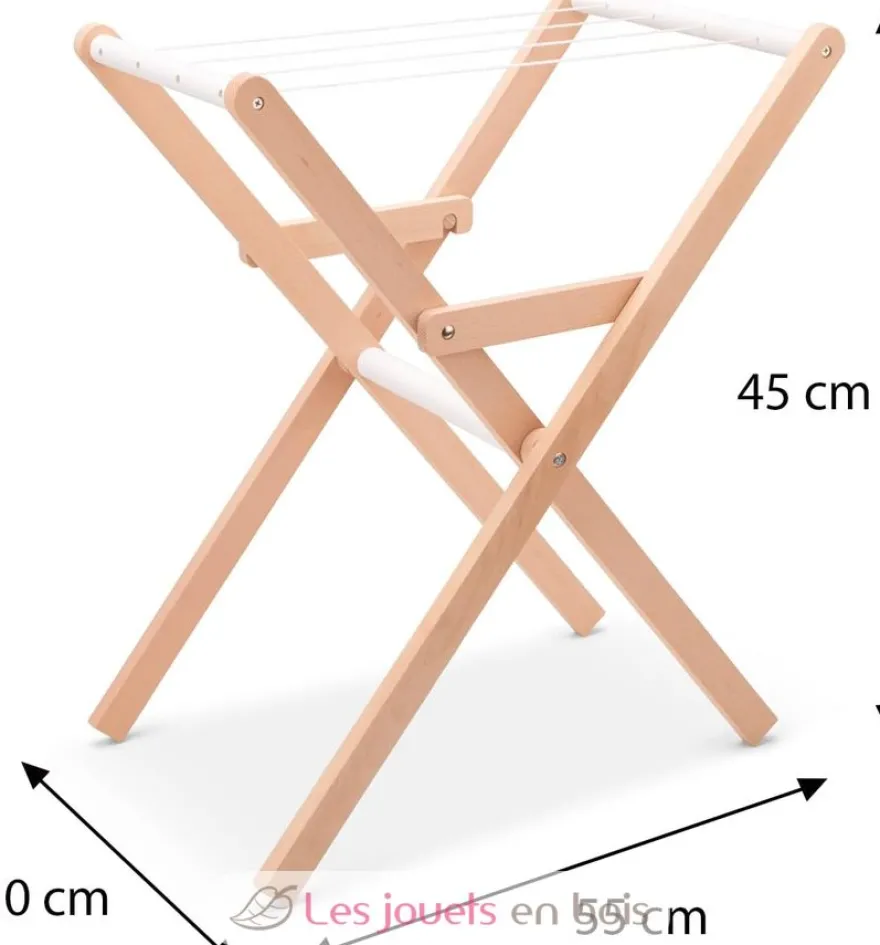 Étendoir à linge en bois - New Classic Toys