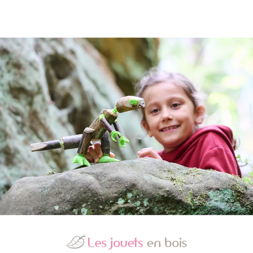 Terra Kids Connectors - Kit Dinosaures - Haba