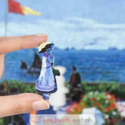 Terrasse à Sainte-Adresse de Monet - Puzzle Michèle Wilson