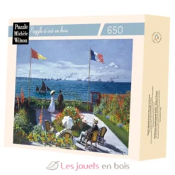 Terrasse à Sainte Adresse de Monet - Puzzle Michèle Wilson