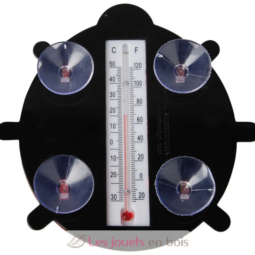 Thermomètre de fenêtre coccinelle - Esschert Design