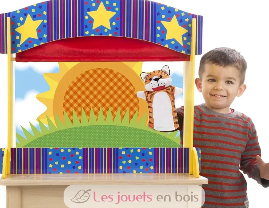 Théâtre de marionnettes de table - Melissa & Doug